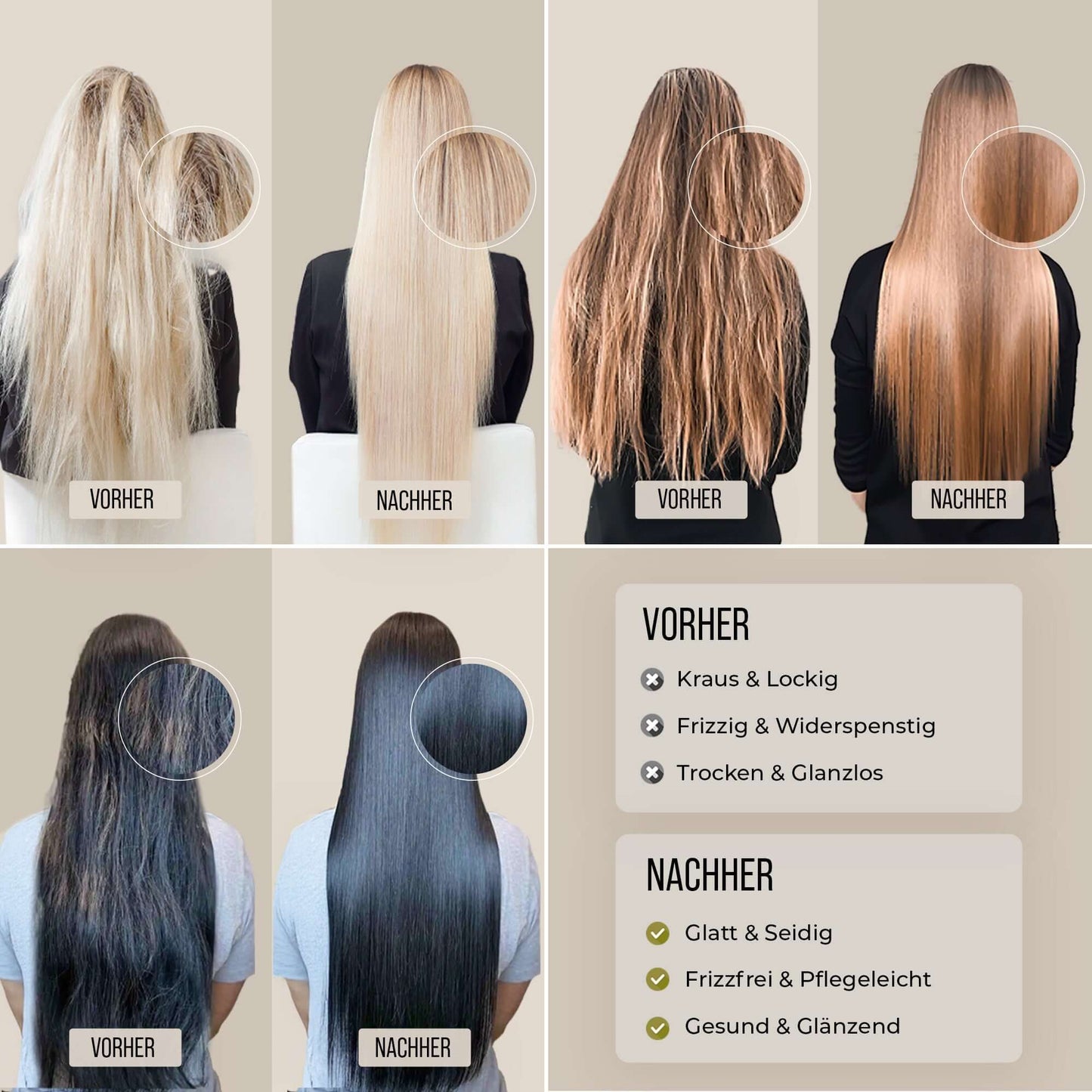 KERAZUL® Lissage Kératine Brésilien Kit Complet